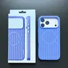 Aplicable a iPhone 18 PM Tela de Punto Imitación Succión Magnética Funda de Teléfono 17 Manzana 16 Hilo de Lana Imitación TPU Funda de Teléfono 15