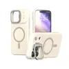 Funda magnética de silicona líquida para iPhone 18 Pro Max, funda con soporte para lente de aire Apple 17