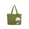 Comercio exterior transfronterizo tendencia de moda de verano un solo hombro 2026 nuevo verano lunares lindo casual moderno bolso de mano bolsa tote