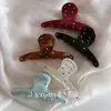 Pinza para el Cabello de Acetato con Acabado de Alta Gama, Pasador Grande para Mujer, Perfecto para Peinar el Cabello en la Parte Posterior de la Cabeza, Accesorio para el Cabello de Pinza de Tiburón