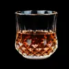 Botella de Vino de Cristal Estilo Europeo Botella de Vino de Whisky Vidrio de Whisky Tallado Vajilla para Vino Tinto del Hogar Juego de Vino