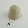 Sombrero de Pescador para Bebé con Protección Solar Primavera y Verano 2025 Moda Maillard Sombrero de Sol Sencillo para Exteriores Niños y Niñas Venta al por Mayor Transfronterizo