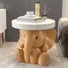 Alemán 2026 Nuevo Modelo Fabricante Mesa de Café Elefante Sala de Estar Grande Mesa Lateral de Sofá Decoración de Piso Bandeja Gabinete de TV Hogar