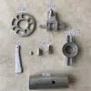 Acessórios para Estrutura de Águia Tipo Fivela, Barra Transversal de Travamento Reto, Trava com Chave, Cabeça de Trava de Haste Diagonal, Pino de Placa, Galvanizado