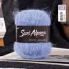 Hilo fino de mohair suave de seda de alpaca para tejer a mano gorros, bufandas, suéteres, chales para bebé DIY