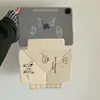 Cachorrinho de Café Capa Protetora para Tablet Huawei Matepad Air Desenho Animado Pro com Compartimento para Caneta 11.5S Fofo