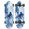 Surfboard Terrestre Patineta Infantil para Niños y Niñas Principiantes Sin Pedales Adulto Joven Surfboard Terrestre Patineta Transfronteriza