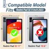 Adecuado para Redmi Pad Se 11 Pulgadas 2023 Cubierta Protectora de Teclado Táctil Retroiluminado Redmi Se Funda para Tablet