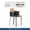 Mesa y silla de ratán para exteriores estilo nórdico, terraza, patio, impermeable, teca, silla individual de ratán, cafetería, ocio, silla de madera maciza