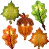 Decoración para Fiesta de Acción de Gracias Transfronteriza: Hojas de Sicomoro, Flores, Piñas, Calabazas, Girasoles, Hojas de Arce, Pavo