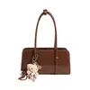 Bolso de hombro retro de gran capacidad estilo coreano para mujer, nuevo modelo otoño 2026, bolso de axila simple y elegante, bolso de mano para el trabajo