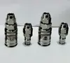 Conector Rápido de Presión Negativa por Vacío Conector Hidráulico Neumático Acero Inoxidable 304 Conector Neumático Tipo C Conector Rápido de Autocierre