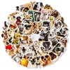 Compra Directa Transfronteriza [con Certificación Ce.Cpc] 56 Paquetes de Expresiones Realistas de Perro Pegatinas de Graffiti Cabezas de Mascotas Lindas