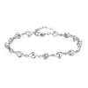 Pulsera Corazón del Océano para Niñas, Plata Pura, Nuevo Modelo 2025, Lujo Ligero, Nicho, Pulsera Exquisita, Mejor Regalo de Cumpleaños para Amiga