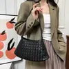 Nueva Bolsa de Axila Tejida para Mujer 2026 Simple de Alta Gama Moda Versátil Bolso de Mano Retro Bolso de Hombro