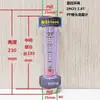 Rotámetro de Tubo de Plástico Material PPR/PPH DN15/25/32/50/65 Flotador Medidor de Flujo de Agua Líquida Resistente a Ácidos
