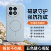 Adecuado para funda de teléfono OnePlus 13, accesorio magnético de silicona flocado para teléfono, cubierta de teléfono suave y amigable con la piel