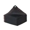 Malla Parasol Negra, Malla de Protección Solar Encriptada y Engrosada, Malla de Sombra para Invernadero Agrícola, Malla de Sombra para Patio Exterior, Malla de Aislamiento Térmico