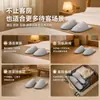 Pantuflas desechables de hotel, antideslizantes, engrosadas, tamaño grande, pantuflas de viaje, venta al por mayor personalizada para casas de huéspedes y hoteles