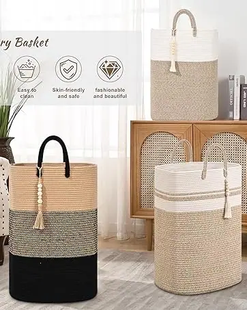 blanket basket for living room