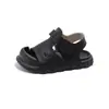 Sandalias Infantiles 2025 Verano Nuevas para Bebé Suela Suave Zapatos para Niños Pequeños para Niños y Niñas Punta Semi-cubierta Zapatos de Playa para Niños Medianos y Grandes