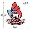 Personagem de Desenho Animado Fofo Bordado Computador Tecido Bordado Patche Bordado Exportação Acessórios de Vestuário Transfronteiriços Roupas Infantis Patch Decorativo para Roupas