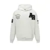 Moletom com Capuz Novo de Primavera e Outono Masculino Marca da Moda Solto Casual Jaqueta Retro Americana Jaqueta Pulôver com Zíper Pesado