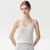 Camisola de cachemira suave y cómoda de punto gofrado, para mujer, cuello en V, corte ajustado, sin costuras, versátil, con tirantes finos, perfecta como capa base, nuevo estilo 26