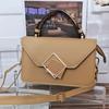 Bolsa Outono Feminino 2024 Bolsa Feminina Alta Textura Bolsa Crossbody Popular Quente Portátil Leve Casual All-match Axils