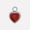 304 aço inoxidável novo amor gota de água pingente conjunto vidro diamante requintado colar diy colar brincos pingente jóias