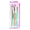 Set de tijeras y recortador de cejas multiestilo en colores macaron, herramienta de moda y útil para principiantes, herramienta para recortar cejas, venta al por mayor desde el fabricante