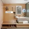 Móveis para Hotel Libai Quarto Padrão Conjunto Completo Gabinete de TV para Hotel Box de Cama com Painel Traseiro de Cabeceira Venda Direta da Fábrica