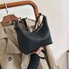 Bolso Plisado Portátil Nicho para Mujer 2025 Verano Nueva Llegada Moderno Retro Bolso de Axila Combinable Bolso de Hombro Cruzado Ins