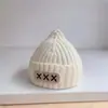 Gorro para Bebé Otoño e Invierno Gorro de Lana para Bebé Versátil Cálido Versátil Tejido Cálido Gorro Pulóver para Niño y Niña