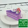 Modelo de pastel de repostería con sensación de alta simulación, postre, bocadillo, accesorios de comida, ventana, decoraciones de boda