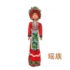 56 Bonecas Étnicas Yunnan Artesanais Ornamentos de Minorias Boneca Boneca Presente Boneca Artesanato de Mesa