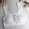 Estudiantes de primaria y secundaria examen físico niña algodón deportivo chaleco pequeño para ancianos adulto período de desarrollo talla XL ropa interior sujetador top tubo