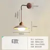 Lámpara de pared artística de travertino amarillo en estilo chino retro wabi-sabi para dormitorio, sala de estar, pared de fondo, pasillo y escalera, luz LED cálida