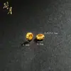 Plato Decorativo Simple de Arena Lunar Dorada con Separador de Patrón de Martillo, Neumático con Patrón de Espiga de Trigo, Anillo Corredizo de Cuentas de Calabaza Accesorios para Manualidades de Cuentas Hechos a Mano