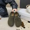 Zapatos casuales slip-on de Otoño/Invierno, zapatos Birkenstock de moda, nuevos zapatos Birkenstock versátiles 2026, de suela gruesa, de suela blanda, de punta cerrada