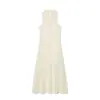 Venta Caliente Transfronteriza de AliExpress Nuevas Llegadas Primavera 2026 Ropa de Mujer Temperamento Moda Sin Mangas Cuello Alto Vestido Retro de Encaje