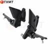 Kawasaki Z1000 ZR1000 suporte do pedal dianteiro suporte triangular conjunto do quadro de fixação do pedal 10-22 anos
