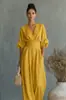 2026 Ropa de Mujer Jumpsuit Elegante con Escote en V y Cintura Ajustada de Estilo Nuevo Transfronterizo Europeo y Americano Primavera y Verano Amazon