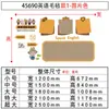 Treinamento de Idioma Inglês Criação de Ambiente de Sala de Aula Tema de Jardim de Infância Decoração de Parede Finalizada Trabalho em Quadro de Feltro Adesivos