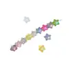Estrella de Cinco Puntas Gruesa de 10 mm Color Mate de Alta Gama UV Cuentas Espaciadoras para Cadena de Teléfono DIY Cuentas para Hilo Pulseras Accesorios de Joyería