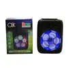 BT-1810 nuevo creativo fútbol 3 pulgadas audio Bluetooth llama colorida altavoz pequeño regalo ventas directas de fábrica