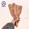 Espátula de madera de acacia con mango largo juego de cuatro piezas juego de cinco piezas espátula para salsas de madera de teca juego de espátulas para mezclar arena transfronterizo