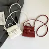 Bolso Pequeño para Mujer Otoño e Invierno 2026 Nuevo Bolso de Hombro Cruzado Retro Escarchado Bolso de Mano Cuadrado Pequeño Estilo Ins