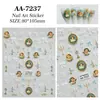 Pegatinas Originales Lindas de Ángel para Uñas 5D Estampadas Estéreo Exquisita Guirnalda Marco de Fotos Pegatinas de Arte para Uñas Joyería Estilo Aa
