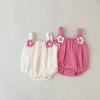 Roupas Finas de Verão para Bebê Recém-Nascido Roupas Body para Bebê Menina Verão Super Fofo Asas Fofas Sling Roupa Saco de Pum